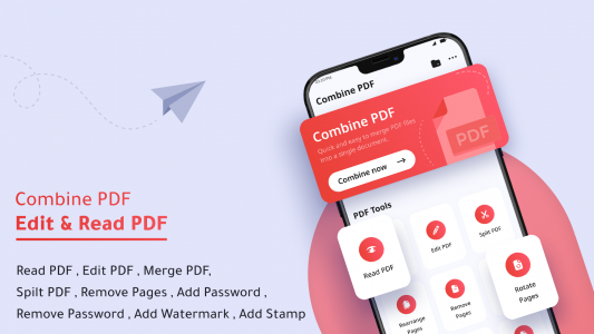 اسکرین شات 1 برنامه Combine PDF