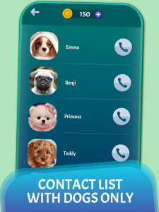 اسکرین شات بازی Dog Prank Call & Chat 2