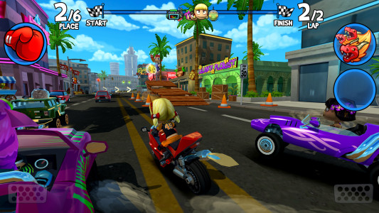 اسکرین شات 2 بازی Beach Buggy Racing 2