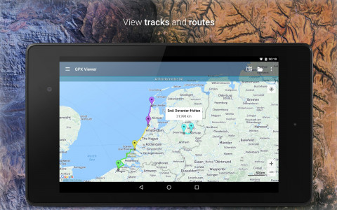 اسکرین شات برنامه GPX Viewer 2