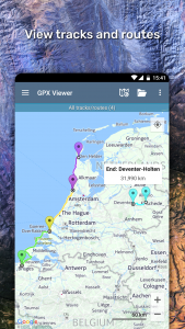 اسکرین شات برنامه GPX Viewer 2