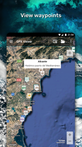 اسکرین شات برنامه GPX Viewer 4