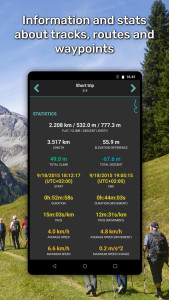اسکرین شات 6 برنامه GPX Viewer