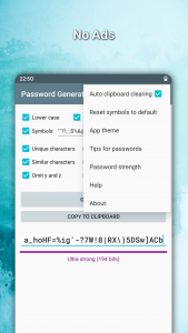 اسکرین شات برنامه Password Generator 7