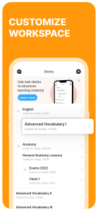 اسکرین شات برنامه Anki Pro: Flashcards Learning 7
