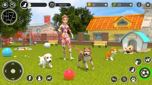 اسکرین شات بازی Dog Simulator Pet Dog Games 3D 6