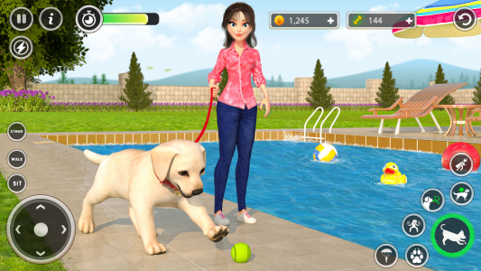 اسکرین شات بازی Dog Simulator Pet Dog Games 3D 2