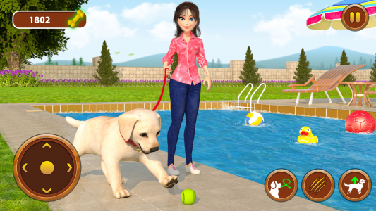 اسکرین شات بازی Dog Simulator Pet Dog Games 3D 2