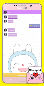 اسکرین شات بازی Blackpink Messenger! Chat Simulator 5