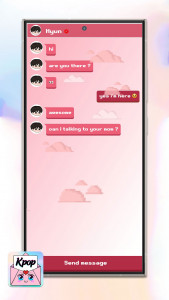 اسکرین شات 4 بازی Kpop Chat: Boyfriend Simulator