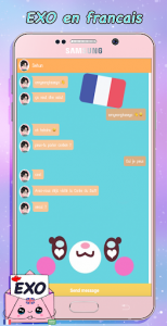 اسکرین شات بازی Exo Messenger! Chat Simulator 2