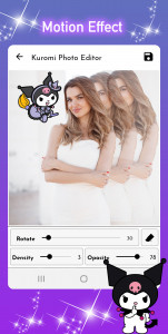 اسکرین شات برنامه Kuromi Photo Editor Stickers 3