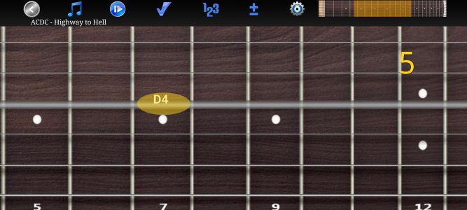 اسکرین شات برنامه Guitar Riff 1