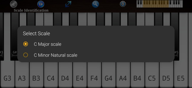 اسکرین شات 6 برنامه Piano Ear Training