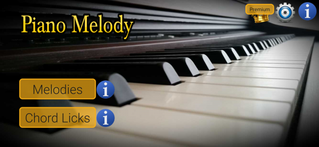 اسکرین شات برنامه Piano Melody - Play by Ear 2