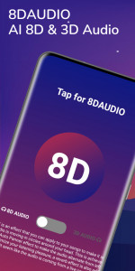 اسکرین شات برنامه 8D Audio Converter & 8D Music 1