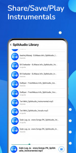 اسکرین شات 4 برنامه Splitaudio - Vocal Remover