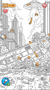 اسکرین شات 4 بازی Find The Cat