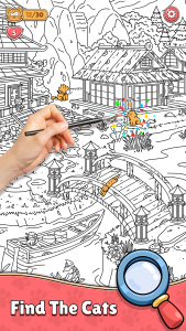 اسکرین شات 2 بازی Find The Cat - Spot It!