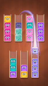 اسکرین شات 2 بازی Sort Candies - Color Puzzle