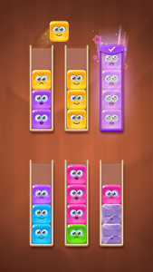 اسکرین شات 1 بازی Sort Candies - Color Puzzle