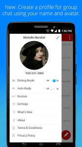 اسکرین شات برنامه Verizon Messages 8