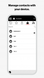 اسکرین شات 4 برنامه Verizon Push to Talk Plus