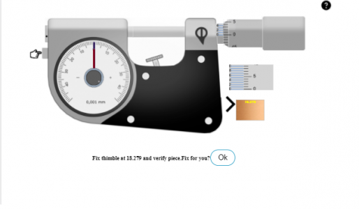 اسکرین شات برنامه Vernier Caliper 5