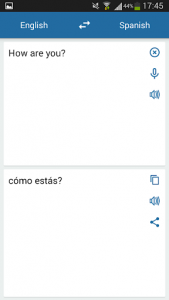 اسکرین شات برنامه Spanish English Translator 2