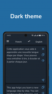 اسکرین شات 4 برنامه French English Translator