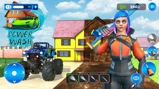 اسکرین شات بازی Power Wash - Car Wash Games 3D 6