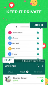 اسکرین شات برنامه Chat Locker for WhatsApp 2