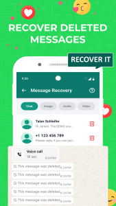اسکرین شات 3 برنامه Chat Locker for WhatsApp