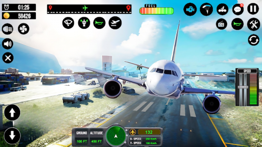 اسکرین شات بازی Plane Simulator Flight Pilot 4