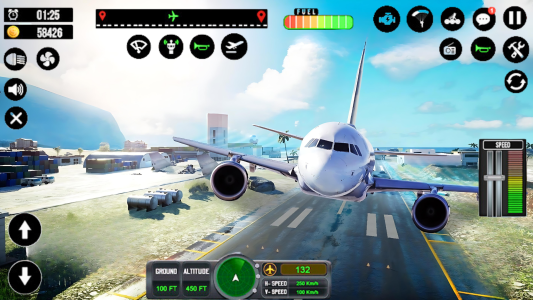 اسکرین شات 4 بازی Plane Simulator Flight Pilot