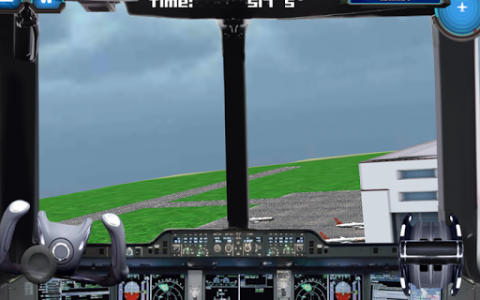 اسکرین شات بازی 3D Plane Flight Fly Simulator 2