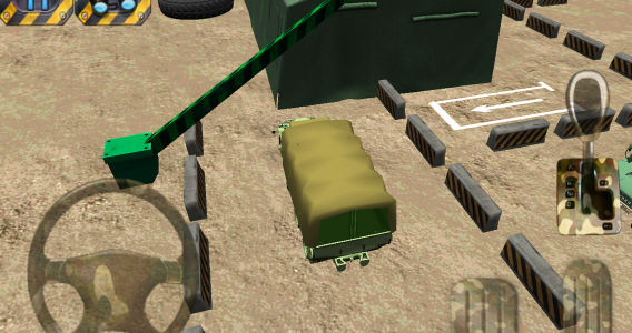 اسکرین شات بازی Army parking 3D - Parking game 3