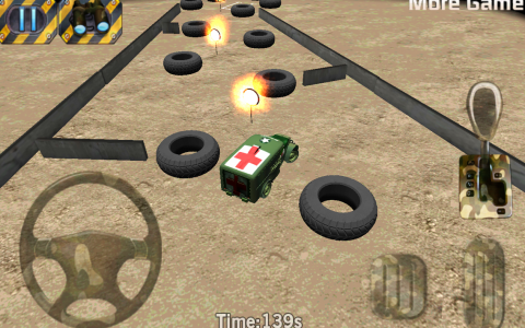 اسکرین شات بازی Army parking 3D - Parking game 7