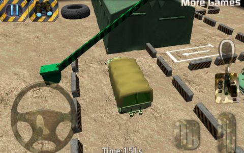 اسکرین شات بازی Army parking 3D - Parking game 8