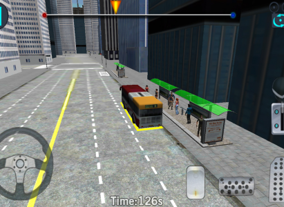 اسکرین شات بازی City Bus Driving 3D Simulator 6