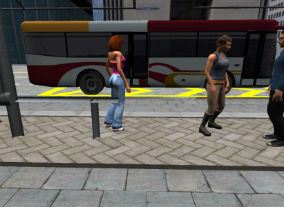 اسکرین شات بازی City Bus Driving 3D Simulator 7