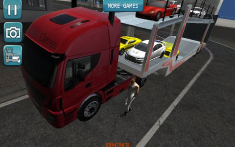 اسکرین شات بازی Car Transport Parking Extended 4