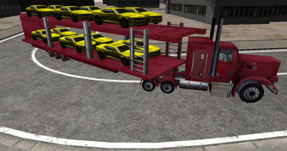 اسکرین شات بازی Car Transporter Parking Game 7