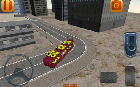 اسکرین شات بازی Car Transporter Parking Game 2