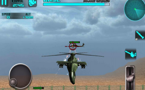 اسکرین شات بازی Heli battle: 3D flight game 1