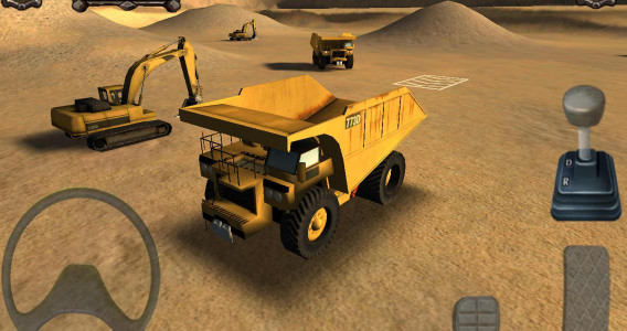 اسکرین شات بازی Mining Truck Parking Simulator 2