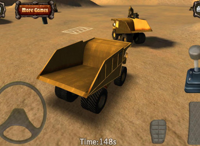اسکرین شات بازی Mining Truck Parking Simulator 4