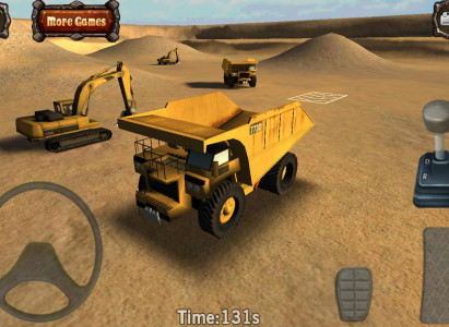 اسکرین شات بازی Mining Truck Parking Simulator 5