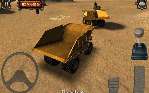 اسکرین شات بازی Mining Truck Parking Simulator 7