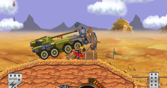 اسکرین شات بازی Monster Car Hill Racer 2